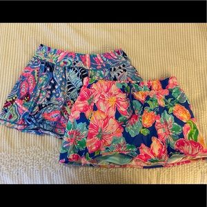 🌸2 Lilly Pulitzer Luxletic Skorts!🌸